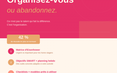 Organisez-vous ou abandonnez !